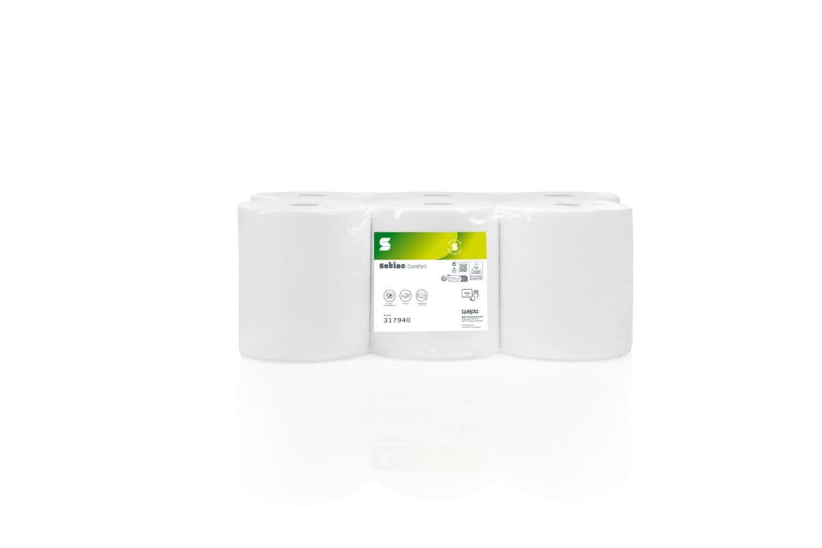 2ply Satino Comfort 150m Hand Towel Roll Eco 2