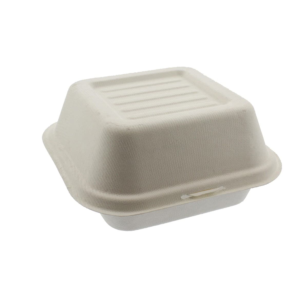 Bagasse Burger Box (6x6")