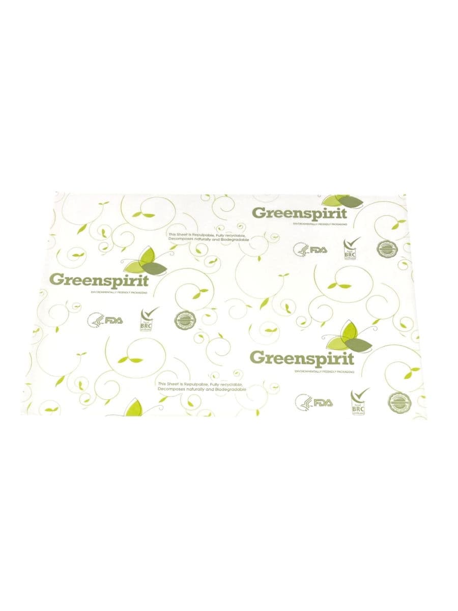 Greenspirit Compostable Greaseproof Sheets (350x450mm)