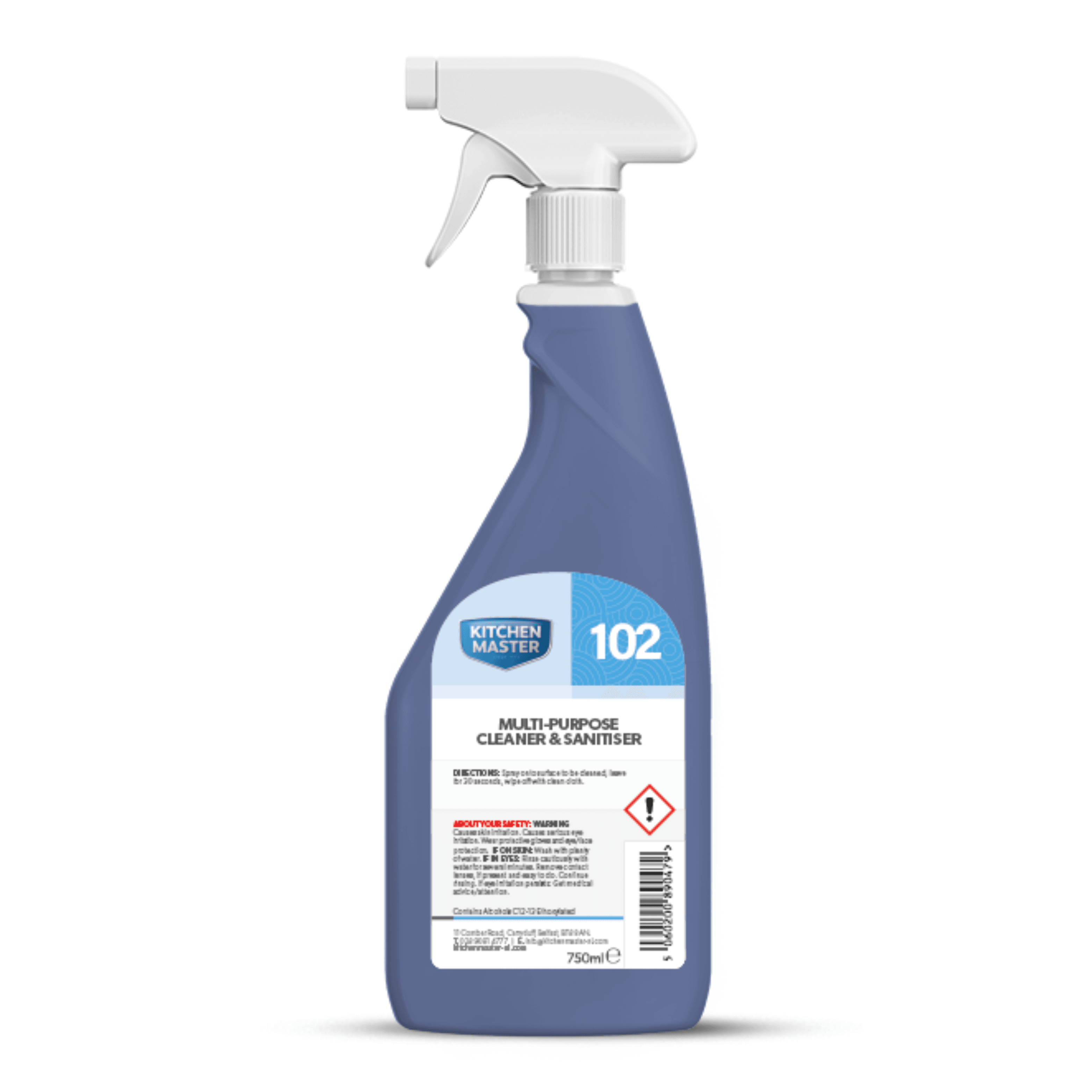 Kitchen Master 102 - Multi Surface Cleaner with Biocide