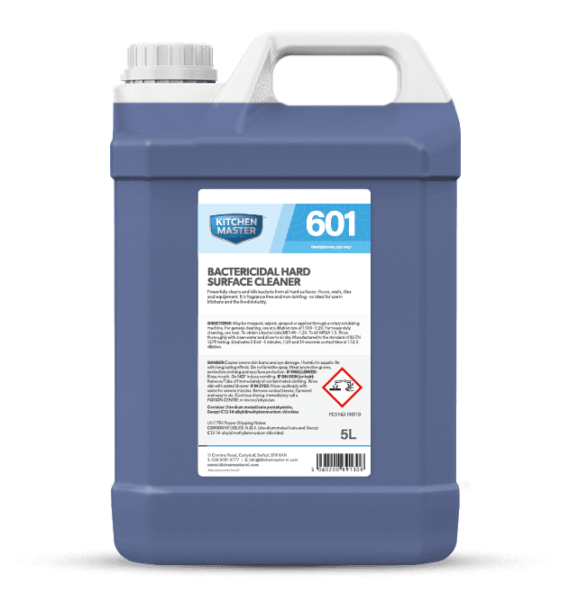Kitchen Master 601 -  Bactericidal Hard Surface Cleaner Sanitiser