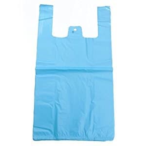 Blue HDPE Carrier Bag (215x445x345mm)