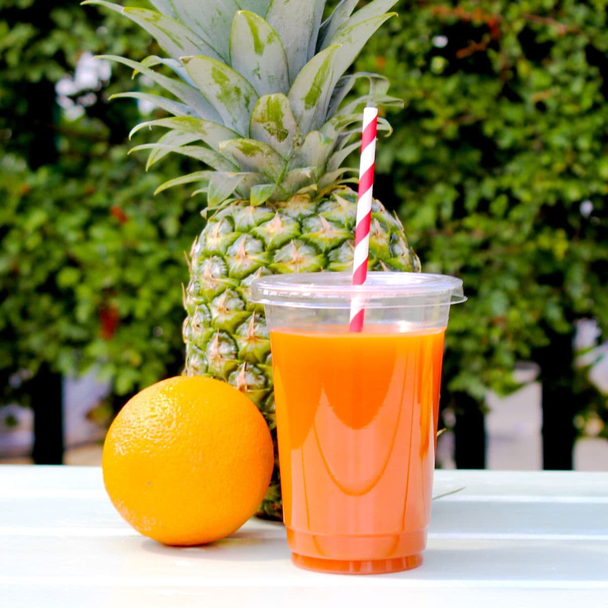 16oz Clear Greenspirit rPET Juice Cups 2