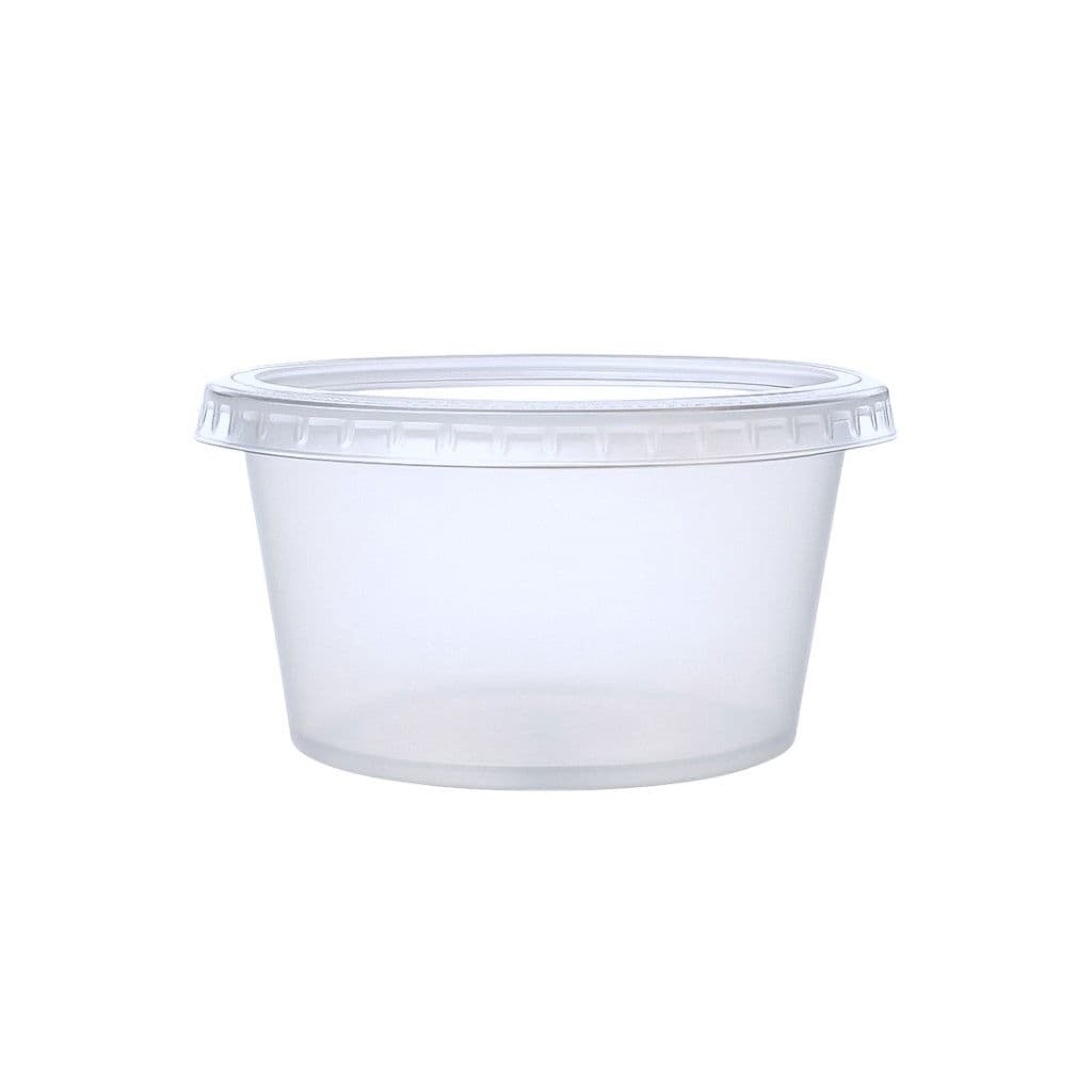 4oz Clear Polypropylene Portion Pot