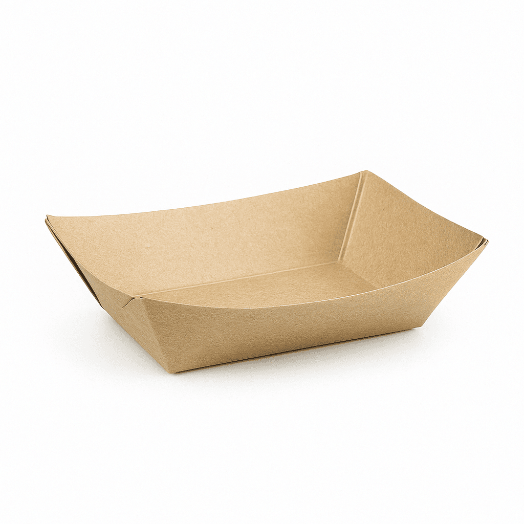 1lb Kraft Paper Food Tray