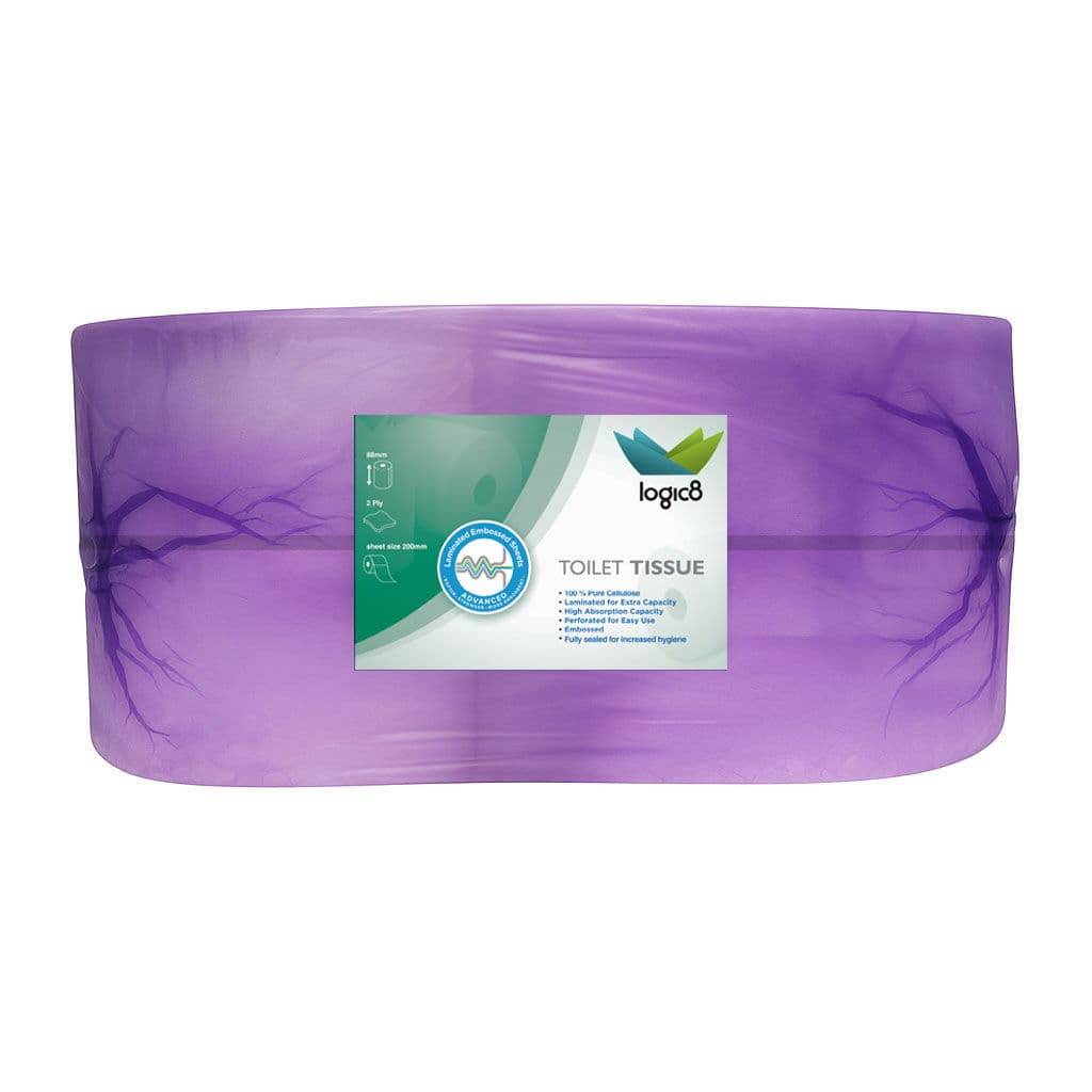 Logic8 Jumbo Toilet Roll (300m)