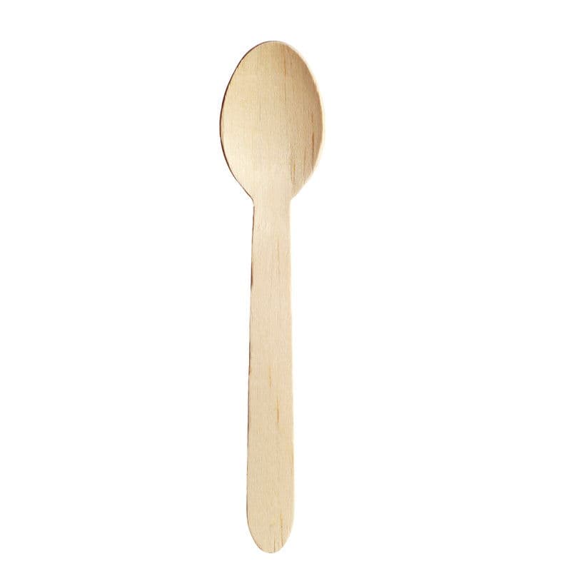 Wooden Dessert Spoon (160mm)