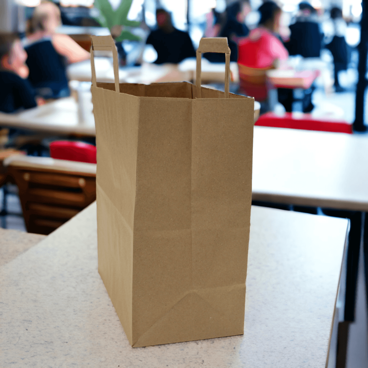 Large Kraft Carrier Bags (260x140x290mm) 2