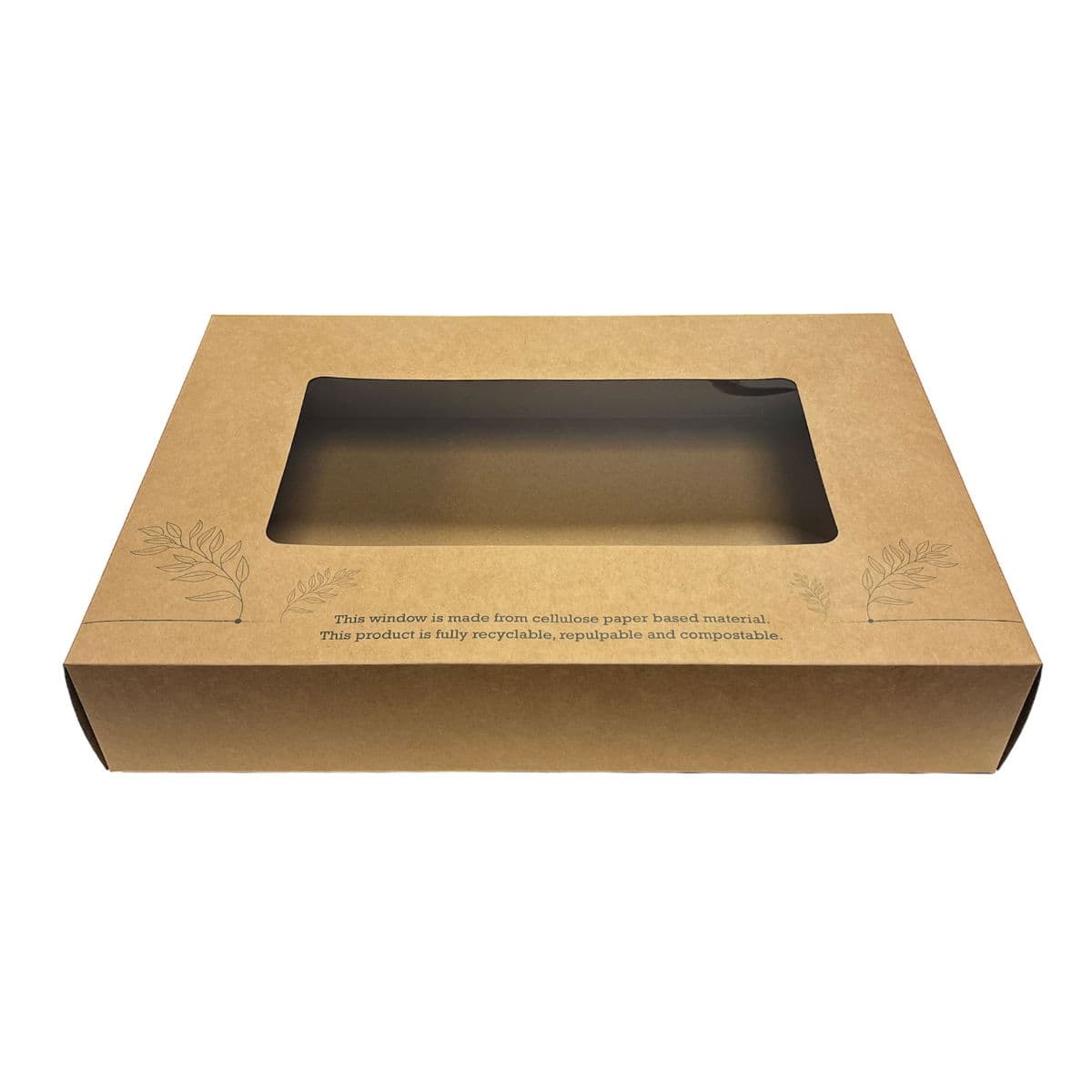 Large Kraft Platter Box with Insert (450 x 310mm)