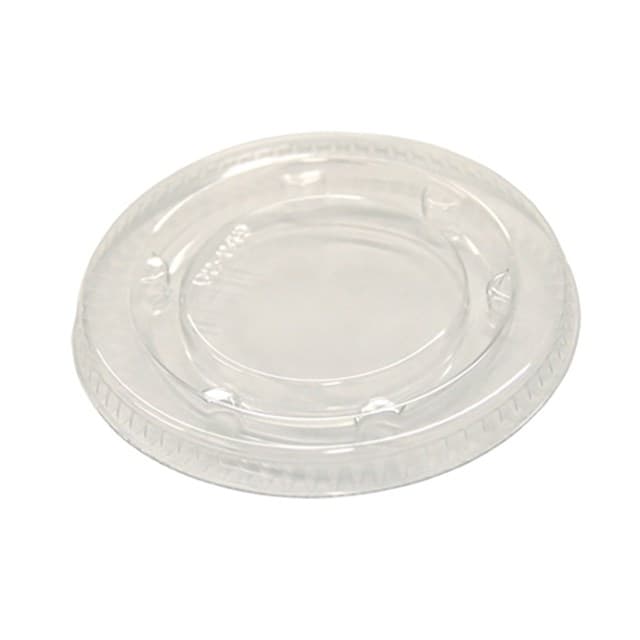 4 OZ PORTION LIDS CLEAR