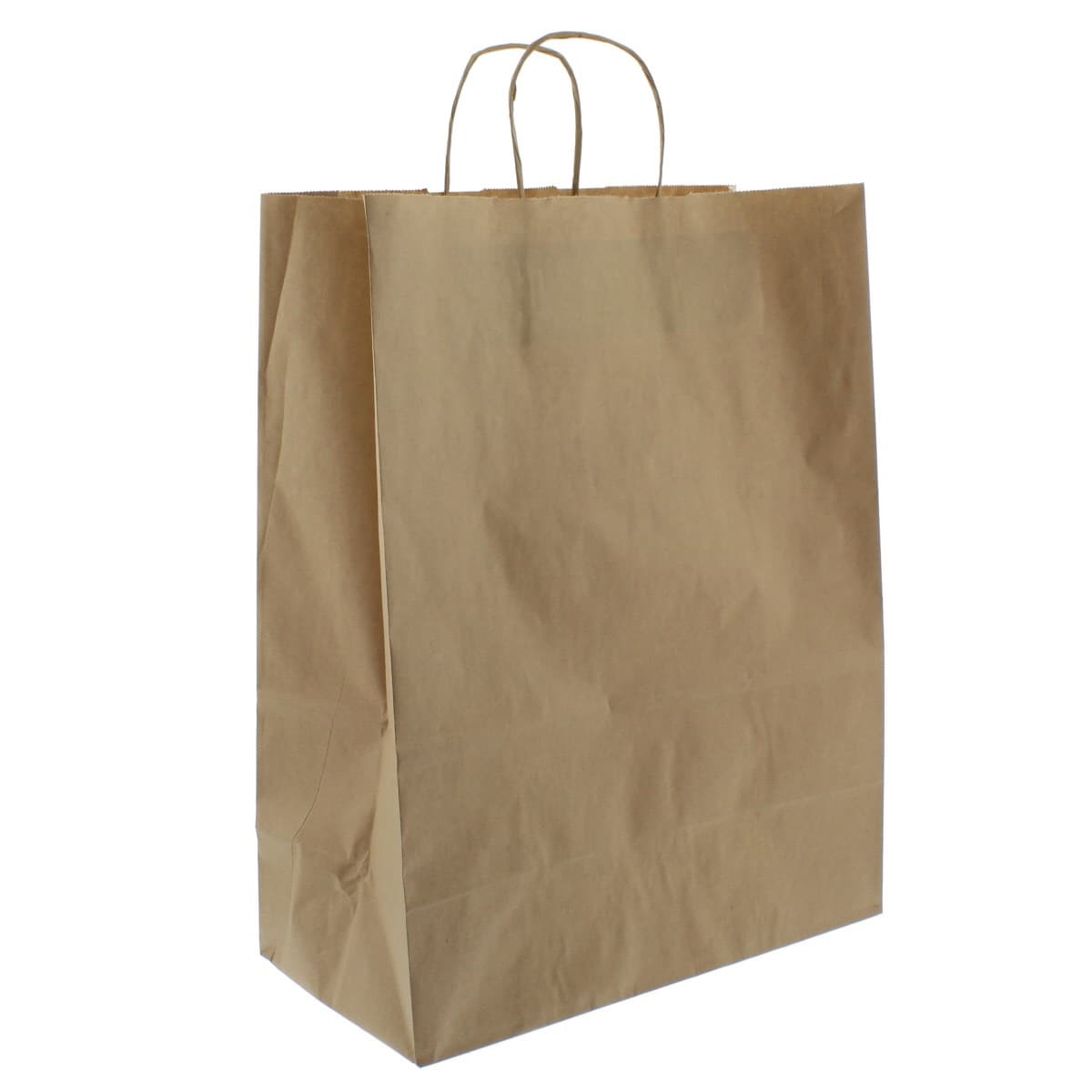 Brown Kraft Paper Bag with Paper Twist Handles (16x22x18")