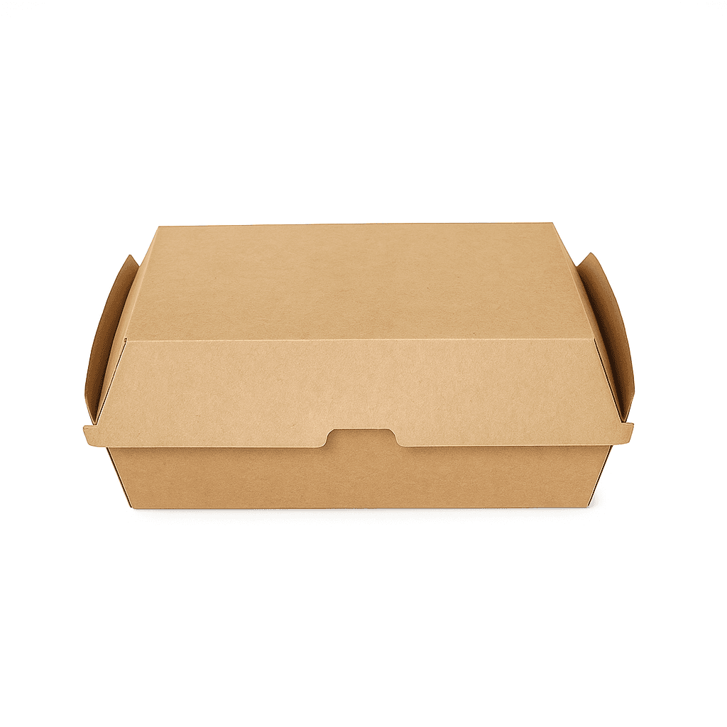 #12 Corrugated Clamshell