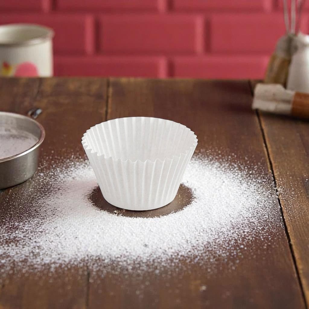 Muffin Cases White 2