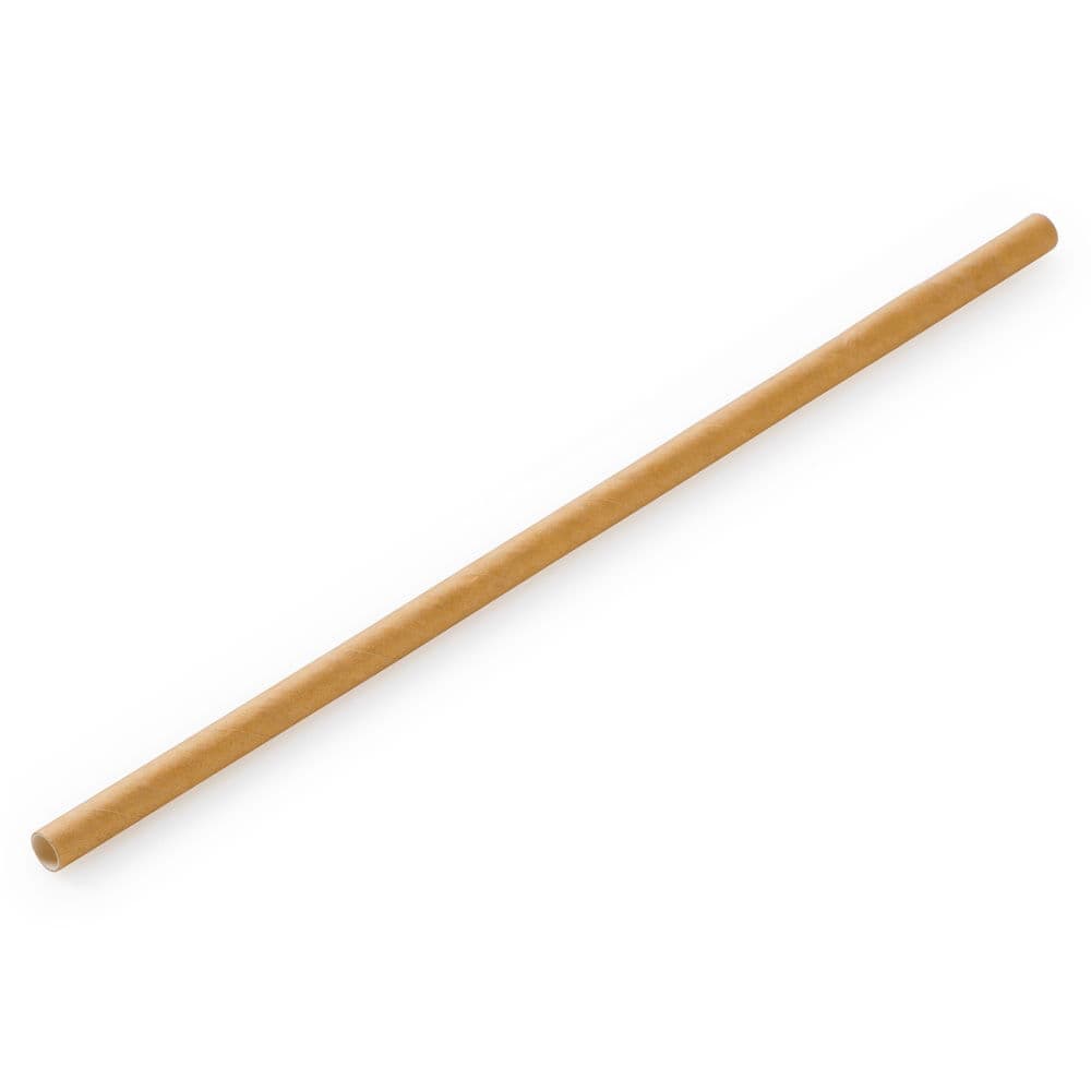 Kraft Paper Straw (4-Ply, 8mm x 197mm)