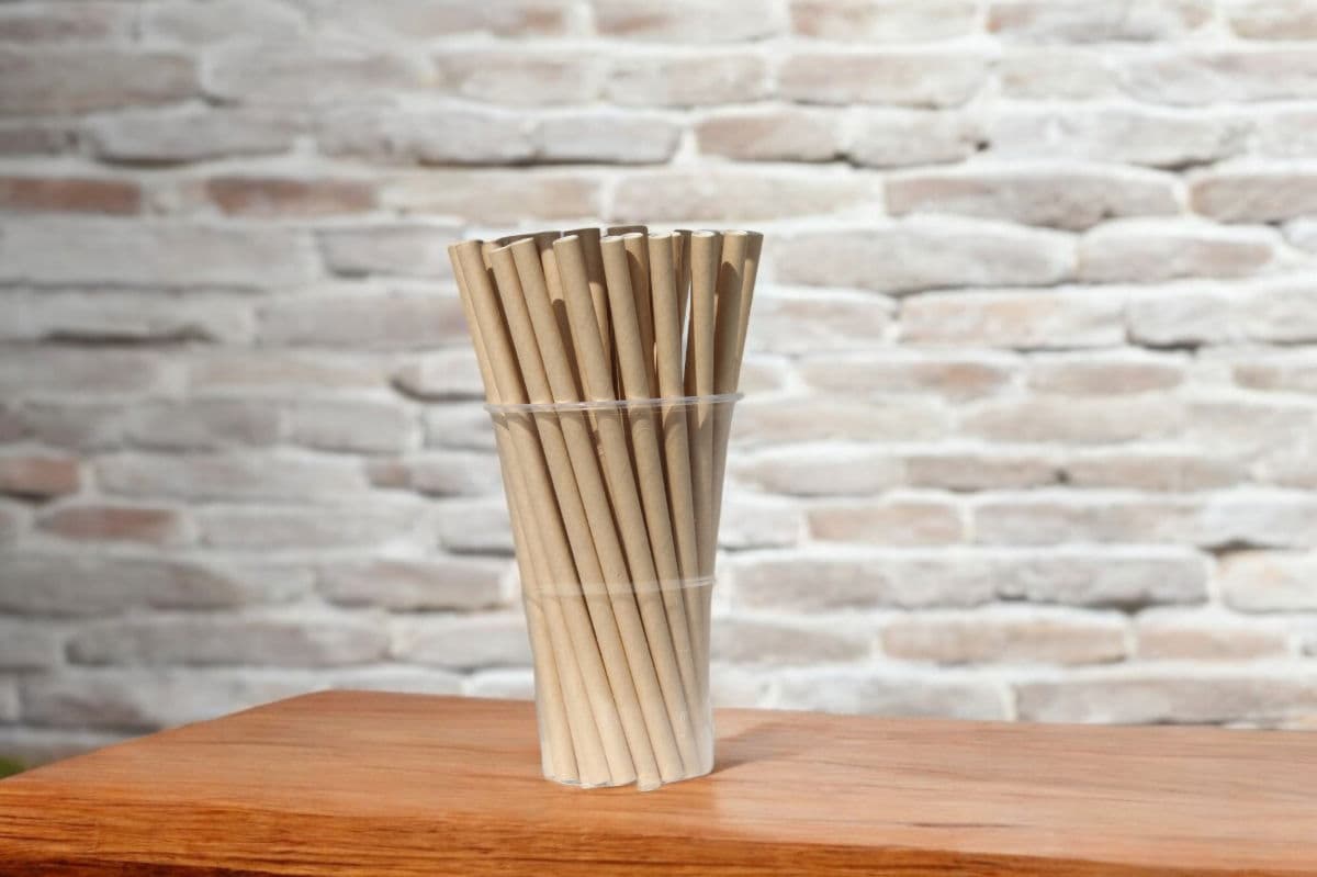 Kraft Paper Straw (4-Ply, 8mm x 197mm) 3
