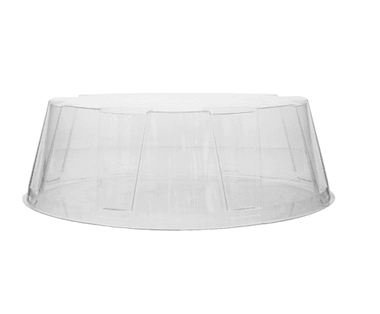 9" DOME LID CLEAR