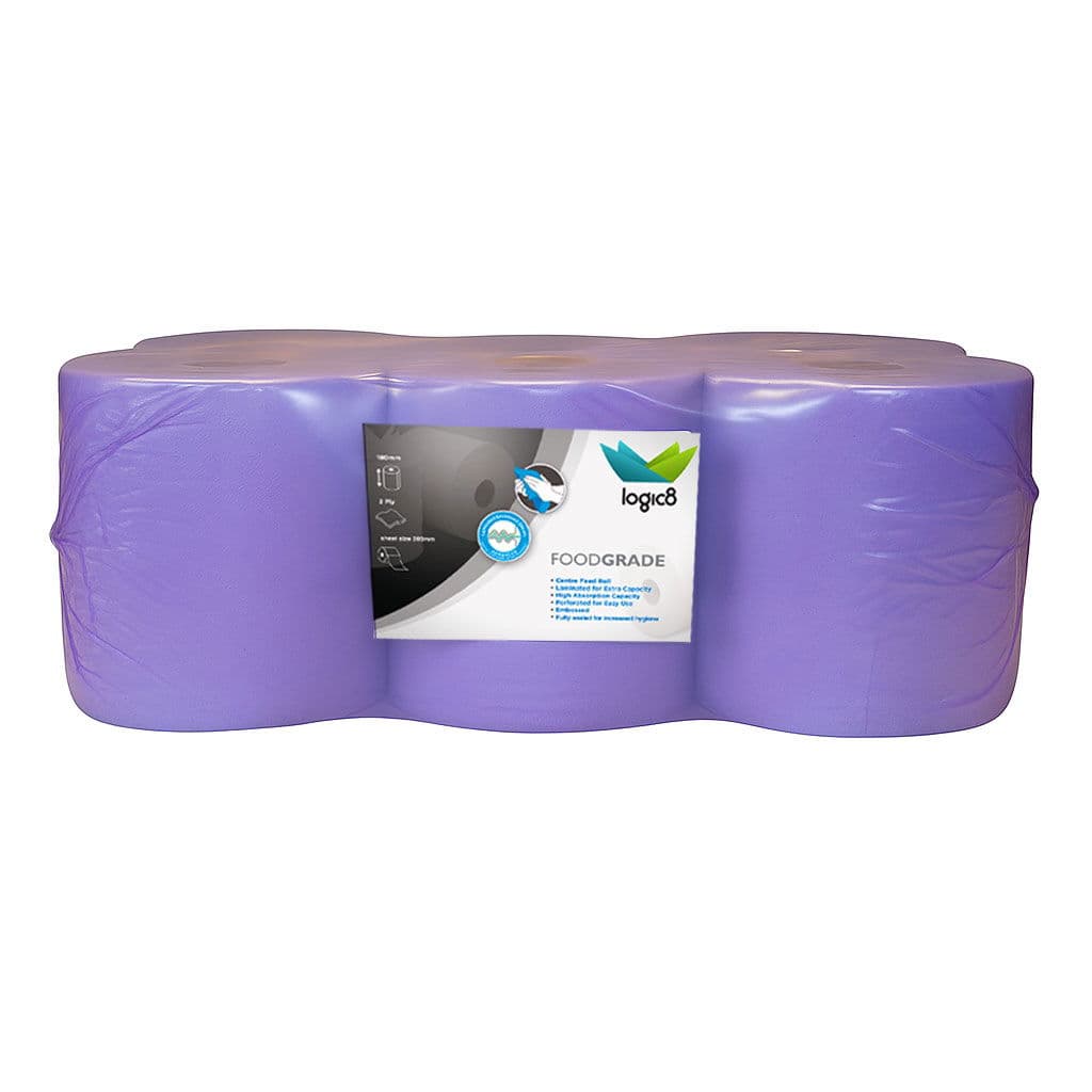 Blue Roll Centrefeed (400 Sheets)
