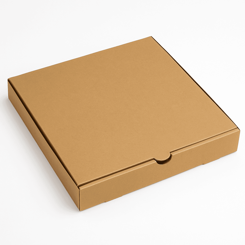 Kraft Corrugated Pizza Box (14")