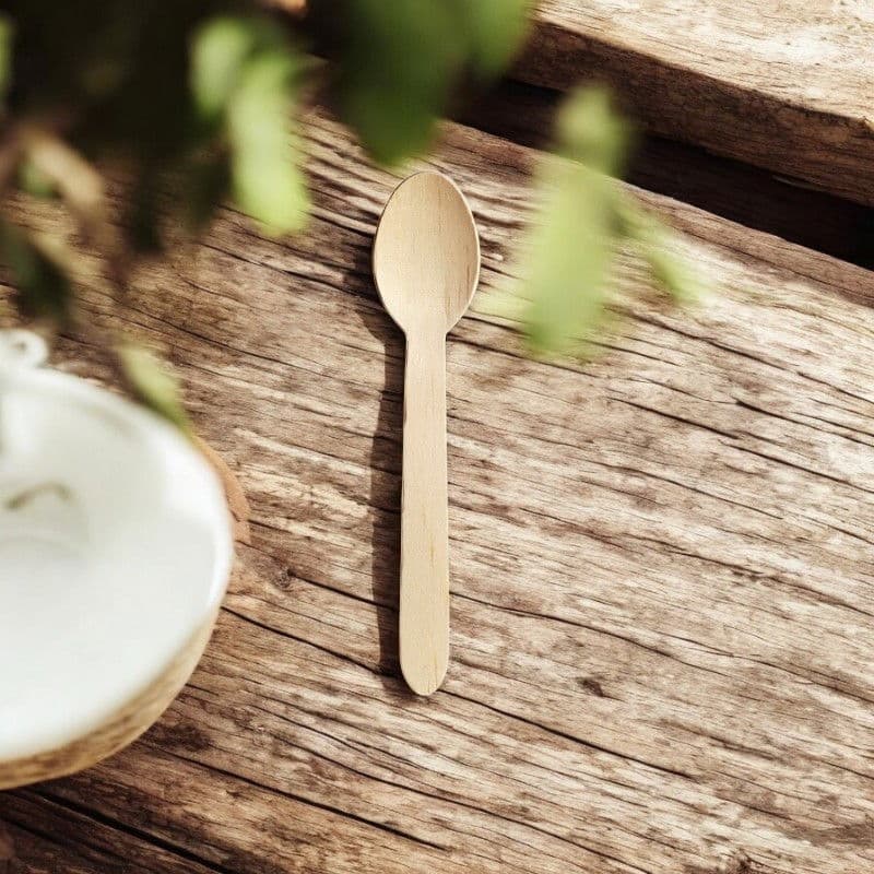 Wooden Teaspoon (110mm) 2