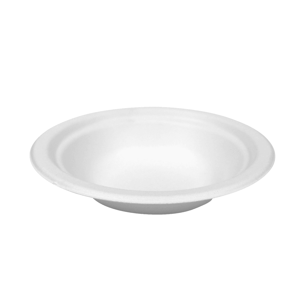 12oz White Bagasse Bowl