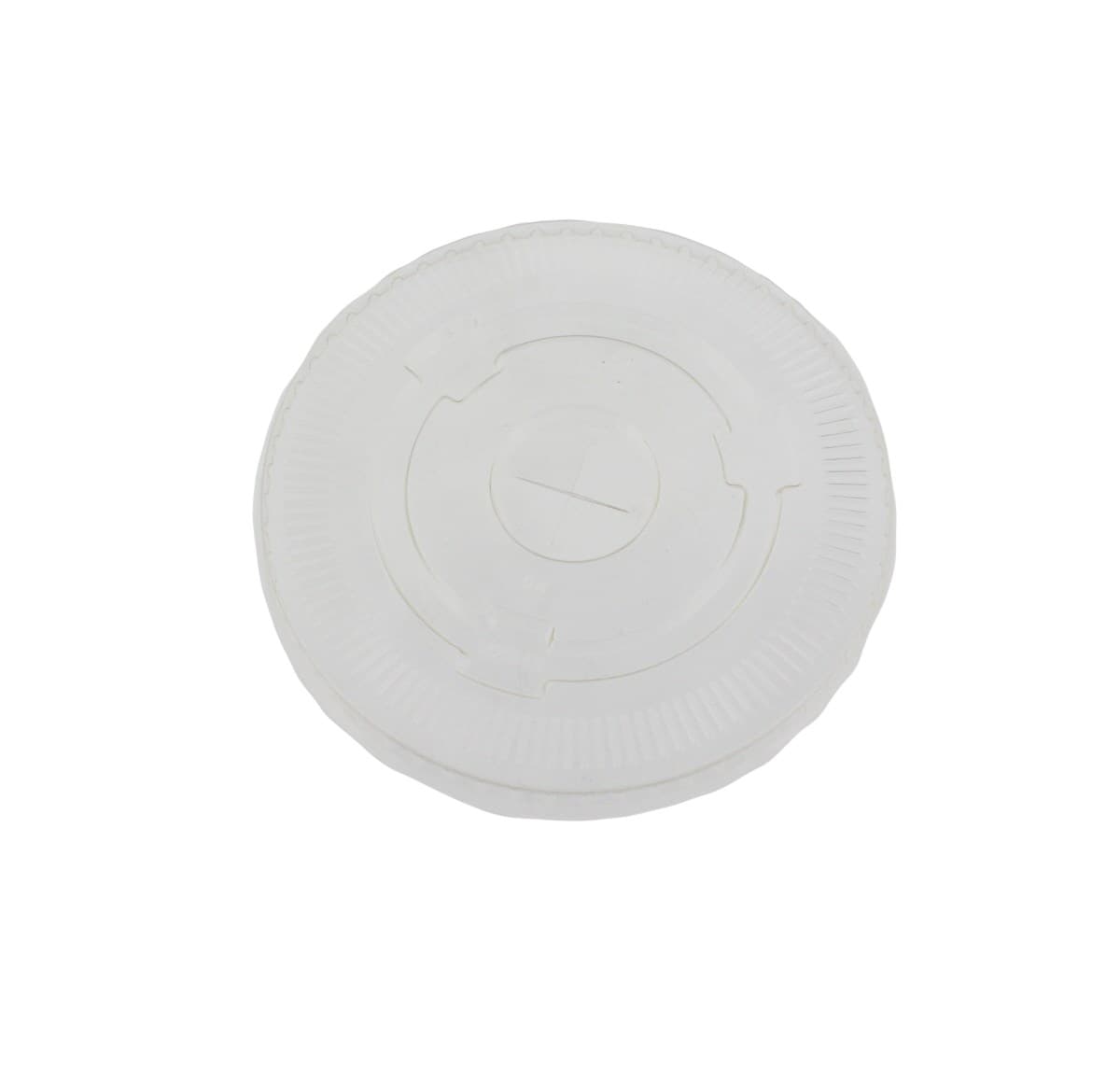 Clear Flat Lid with Straw Hole (12oz, 16oz, 20oz)