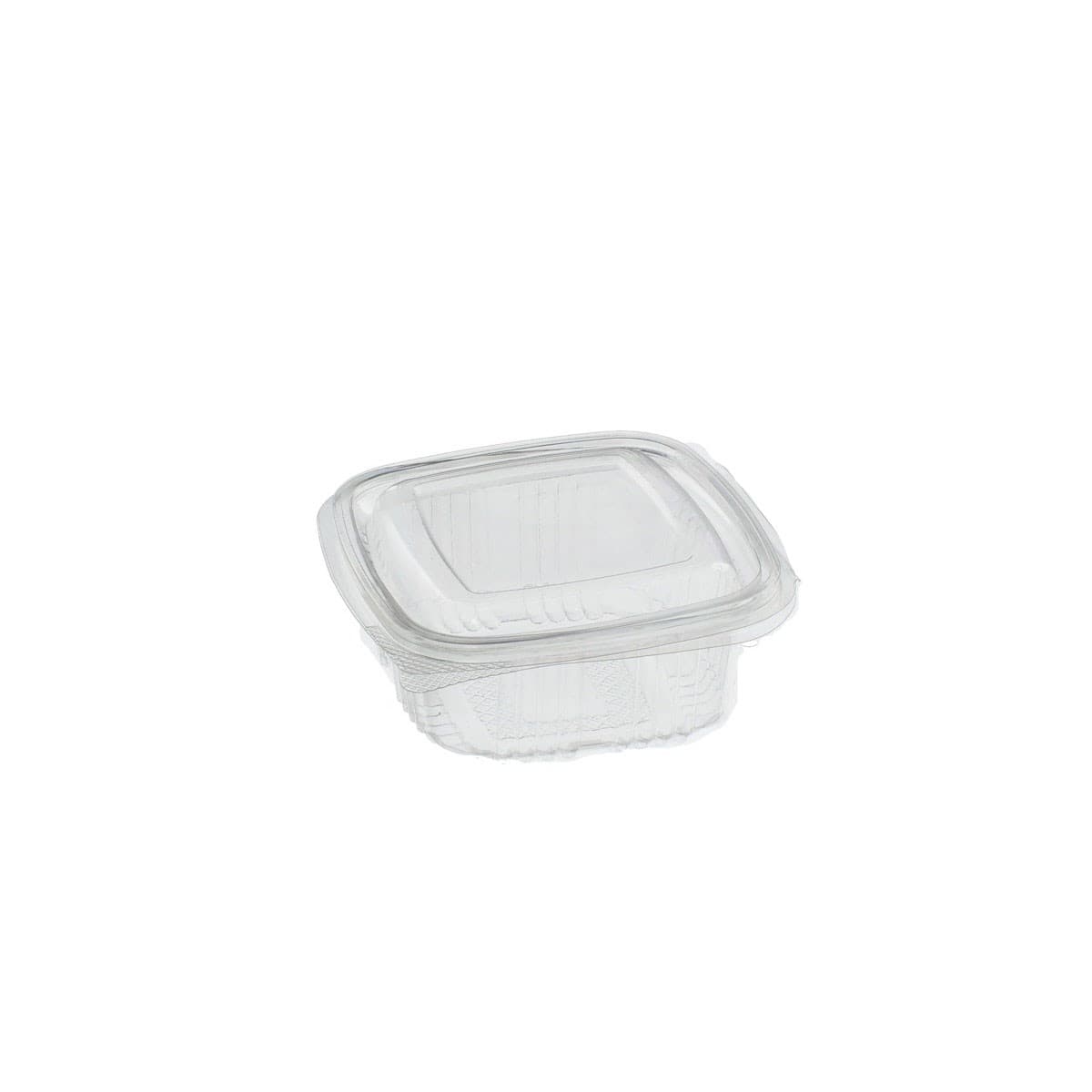 SQUARE SALAD CONTAINER 375cc (L)134 (W)128 (H)48mm