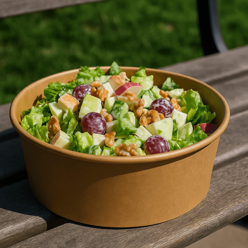 1300ml Kraft Bowl (PE) 2
