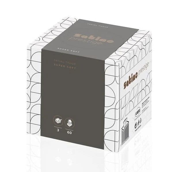 3-Ply Satino Prestige Facial Tissues 5