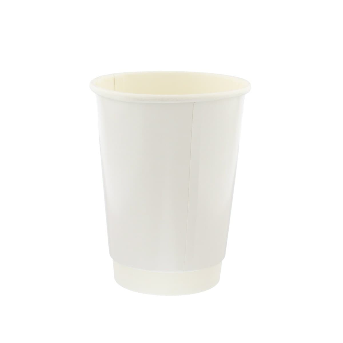 16oz Recyclable Double Wall White Cup
