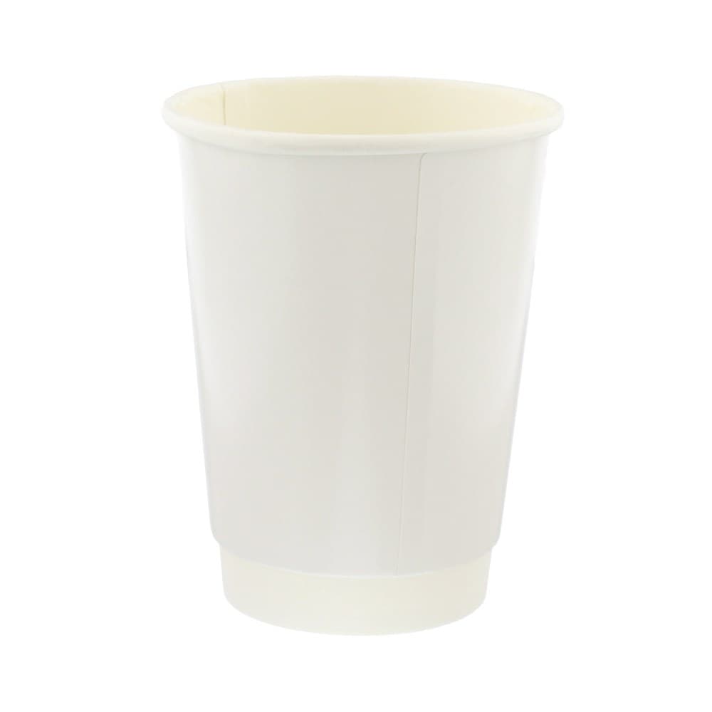 16oz Recyclable Double Wall White Cup 2