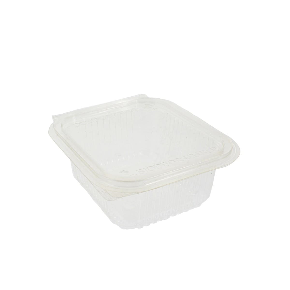 Square Salad Container (500cc) (135x125x56mm)