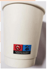 Recyclable Double Wall Cup (8oz)