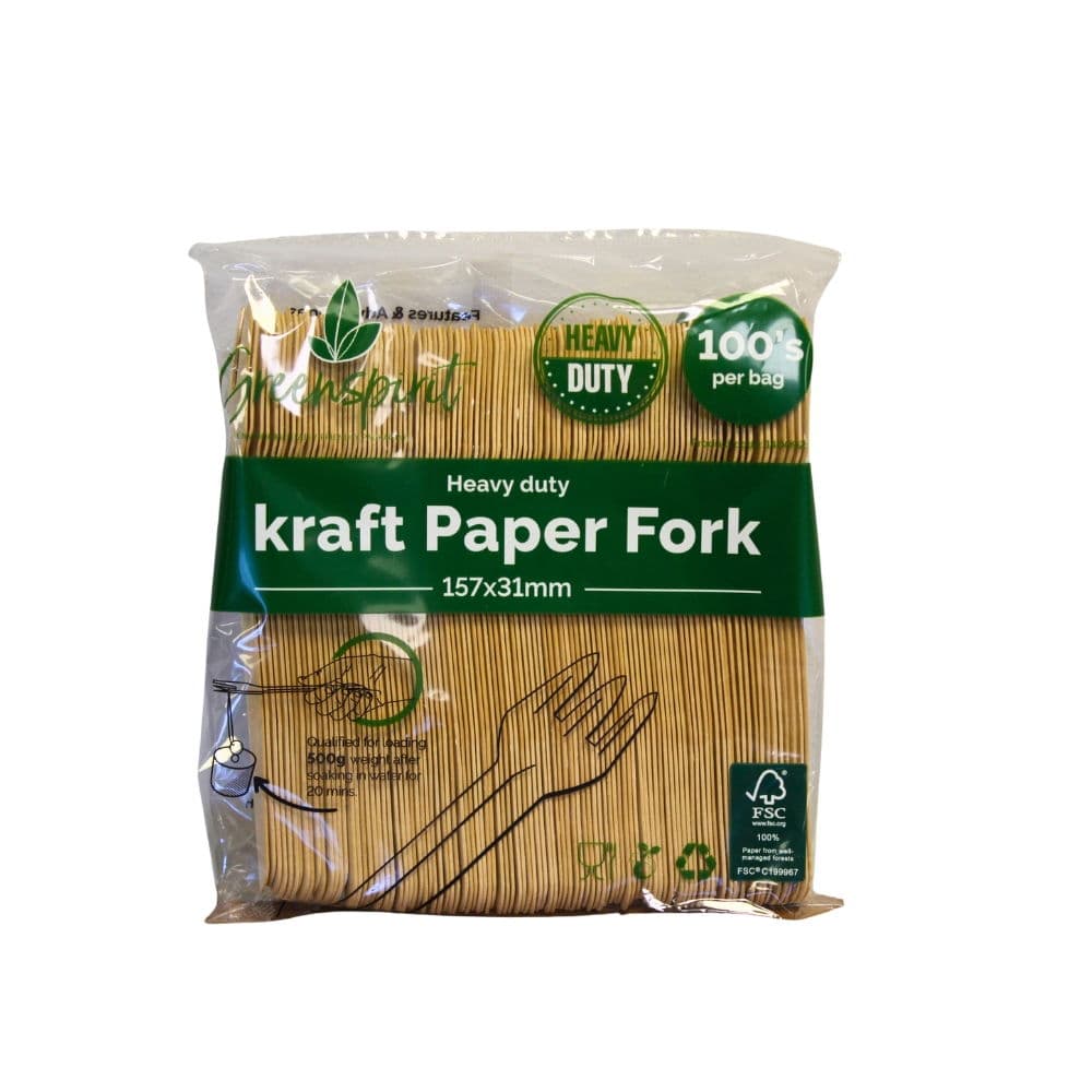 Heavy Duty Kraft Paper Fork 3
