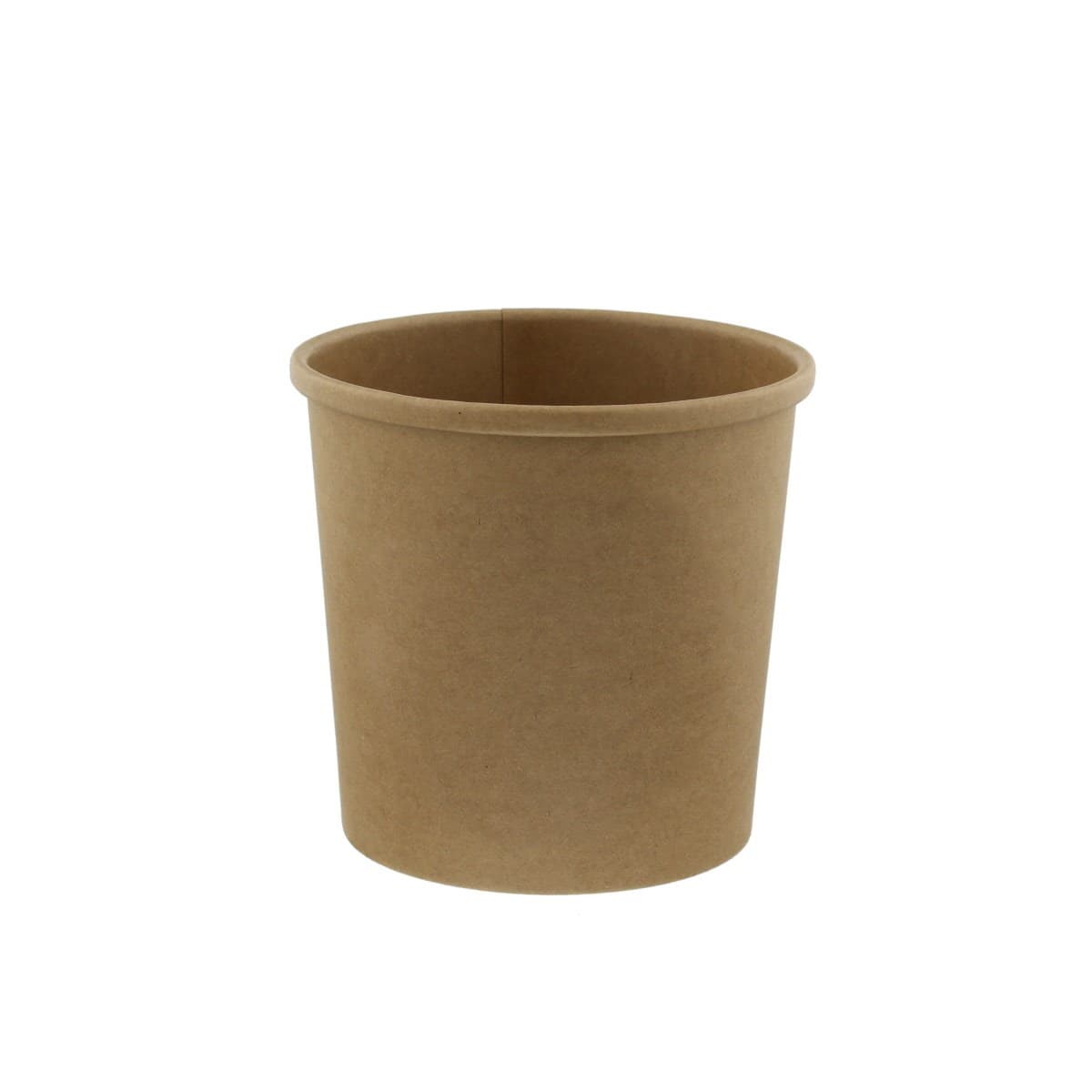 Brown Kraft Soup Cup & Lid (8oz) 2