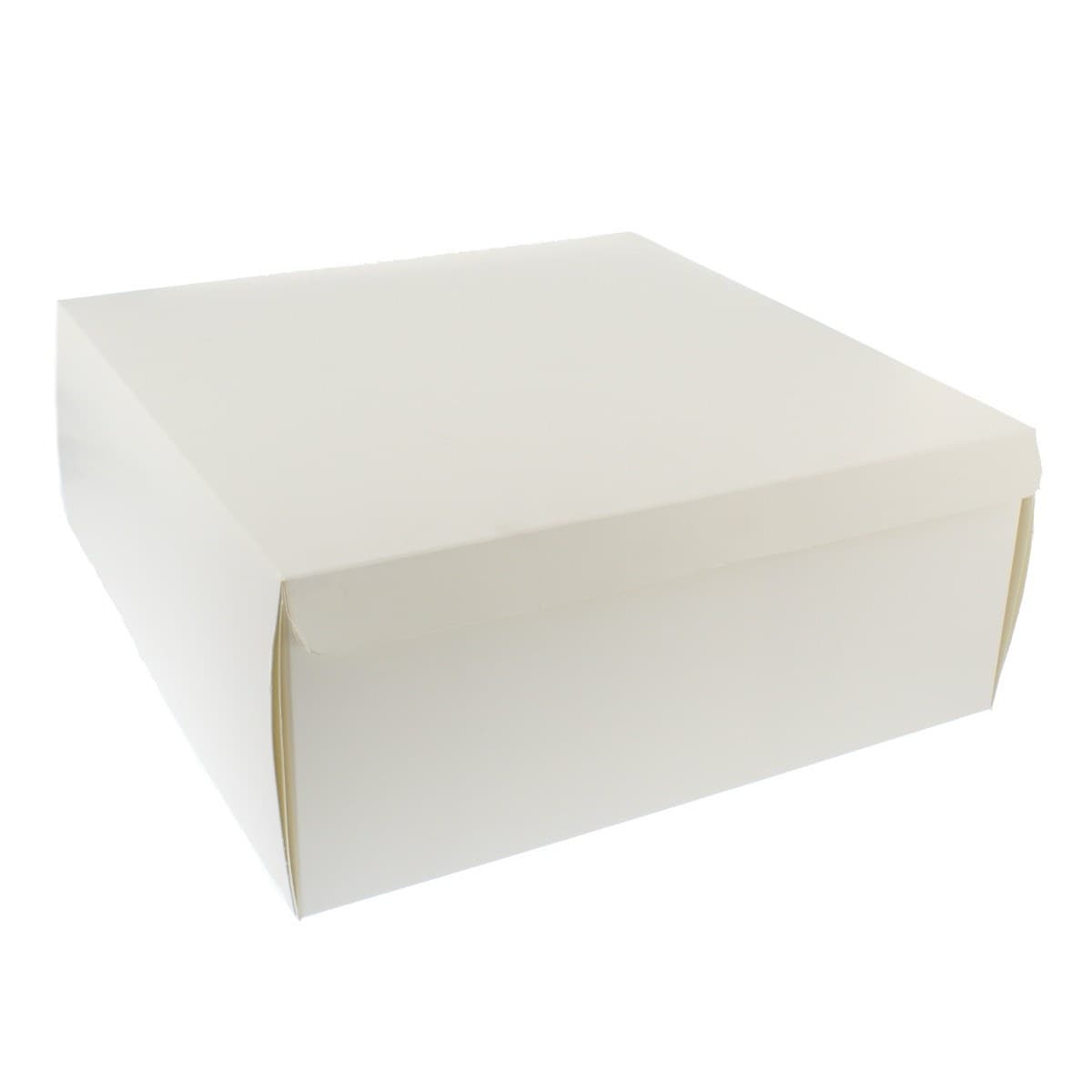 White Cake Box (10x10x4")