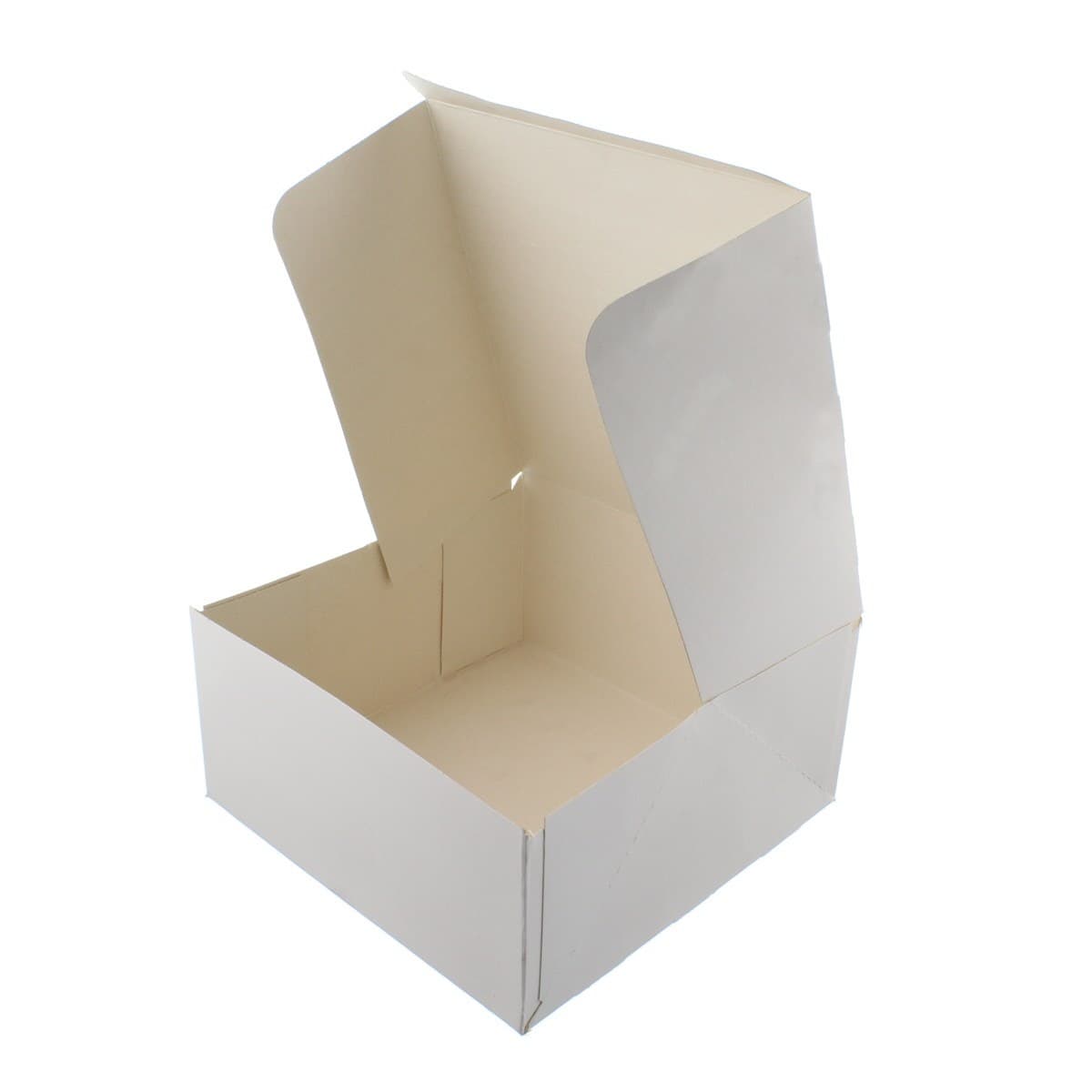 White Cake Box (10x10x4") 2