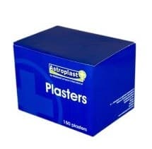 First Aid Assorted Blue Plasters