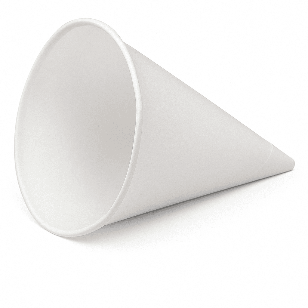 Compostable Paper Watercones (4.5oz) (Pack of 200) 2