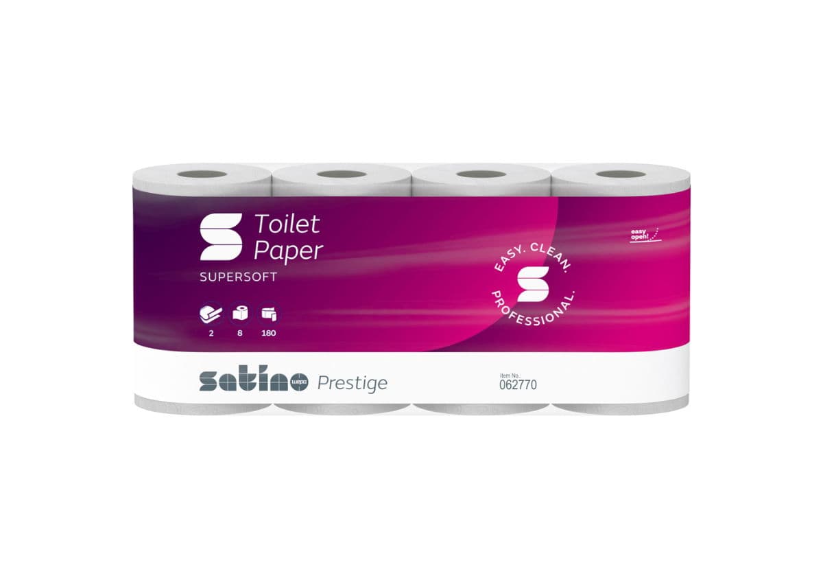 2ply Satino Prestige 180 Sheets Toilet Paper Eco (MT1) (8x8) 2