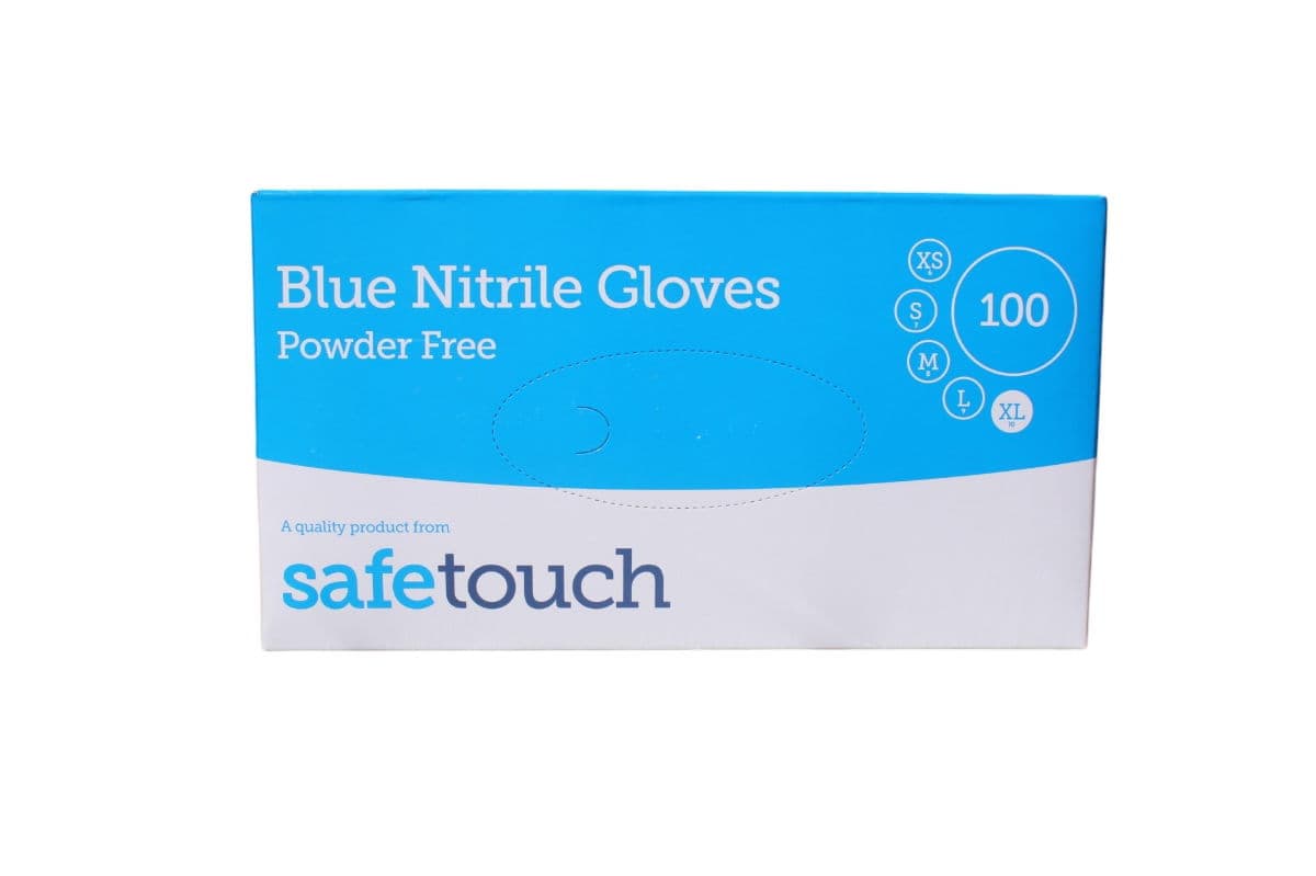 Blue Nitrile Glove (Extra Large)