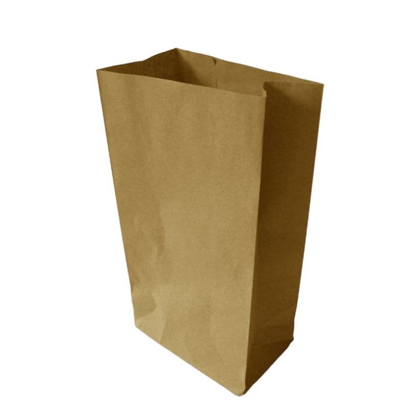SOS Kraft Takeaway Bags (5x8.5x9.75)