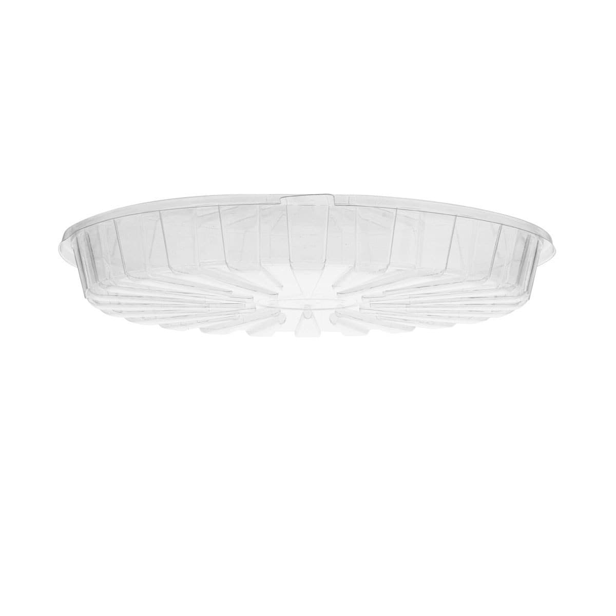 8" ROUND CAKE BASE CLEAR