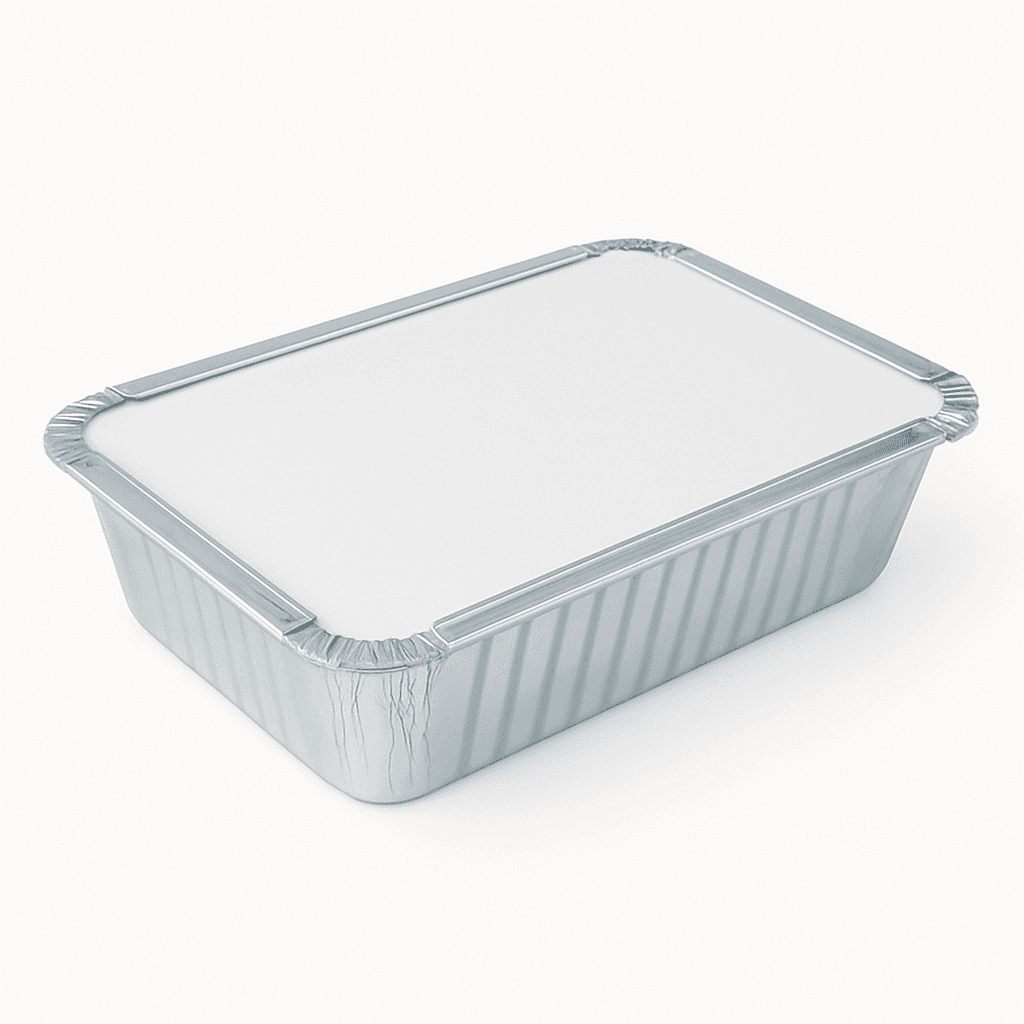 6x9" Foil Container and Lid Combo