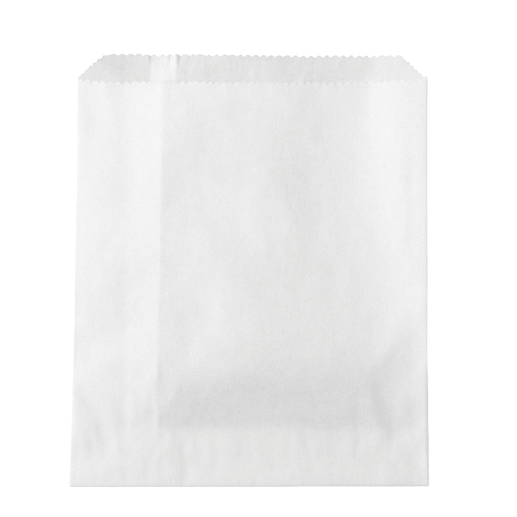 Greaseproof White Chip Bag (1/2lb) (5"x5")