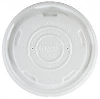 CPLA Lid for 8oz Compostable Soup Container (90mm)