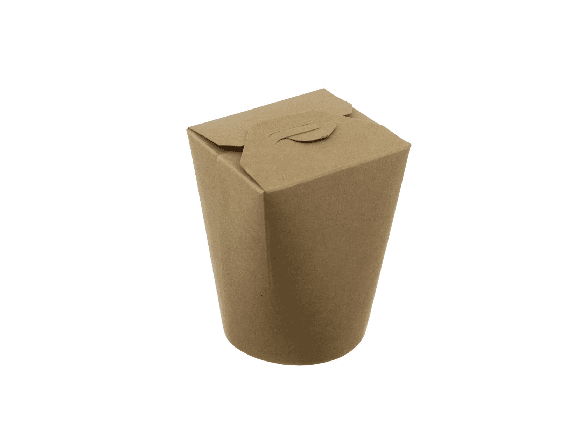 26oz Kraft Brown Noodle Container