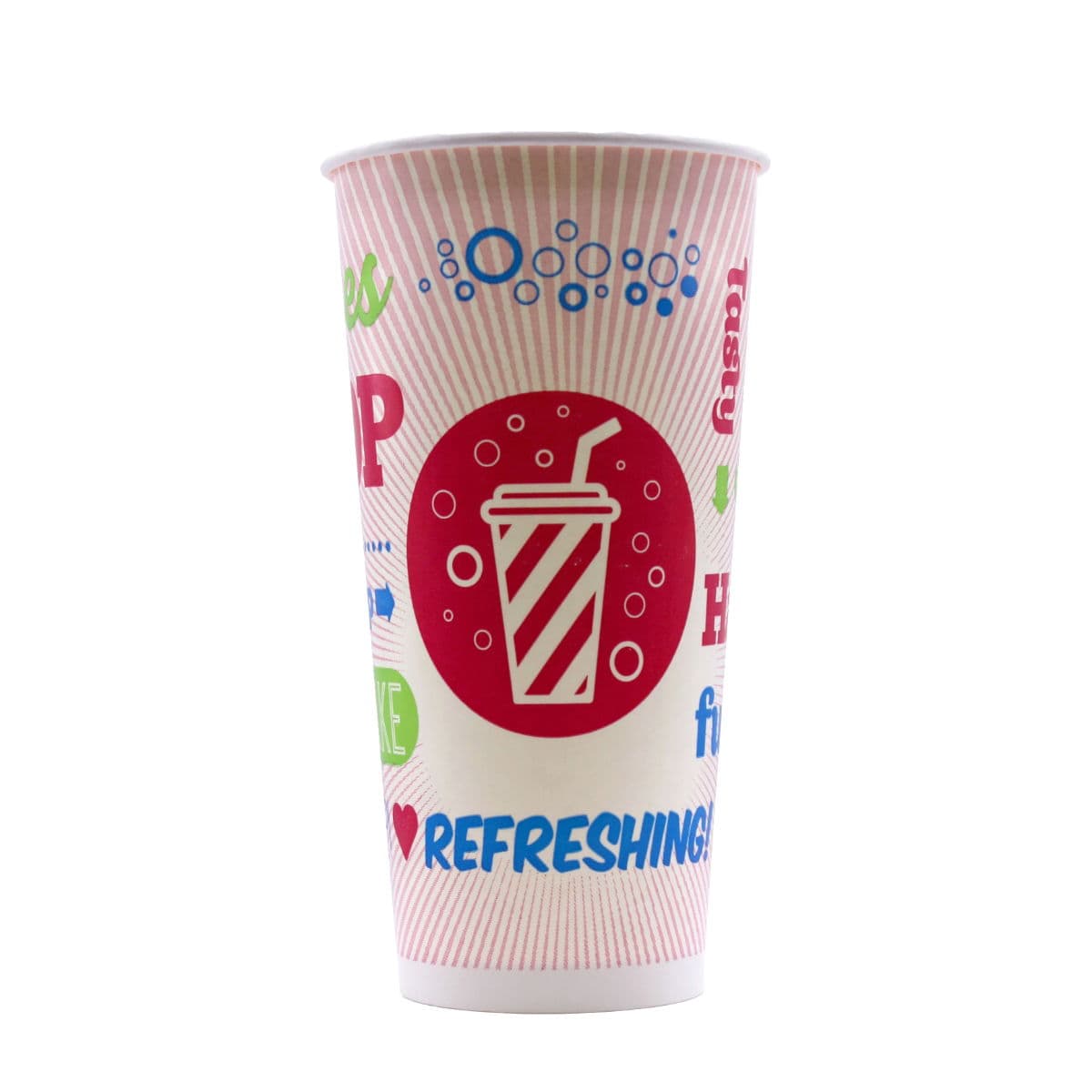 Chill Cold Paper Cup PE (22oz)