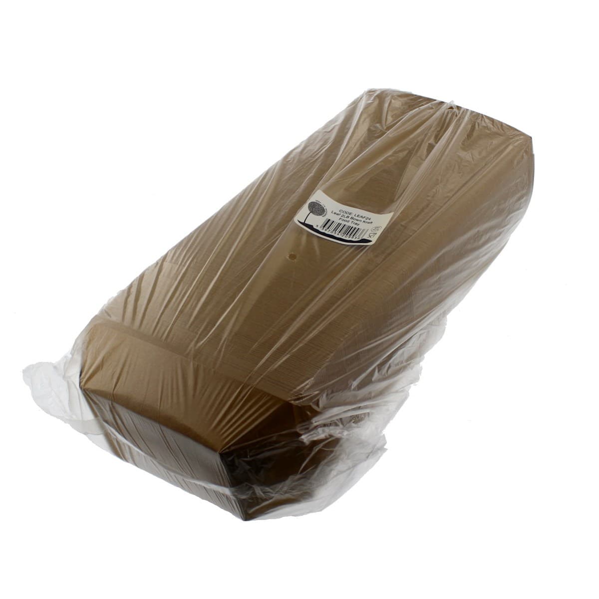 2lb Food Tray Kraft Brown 3