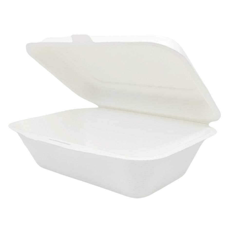 7" Bagasse Meal Box
