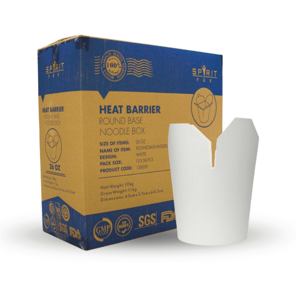 26oz White Noodle Box 2